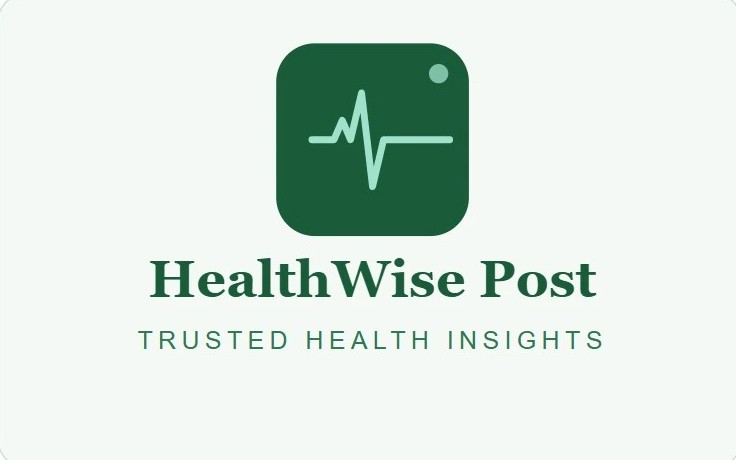 Image shows the stacked logo and tagline of the healthwisepost.com