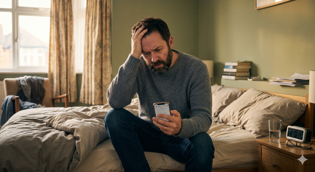 tired after sex or actually sick?